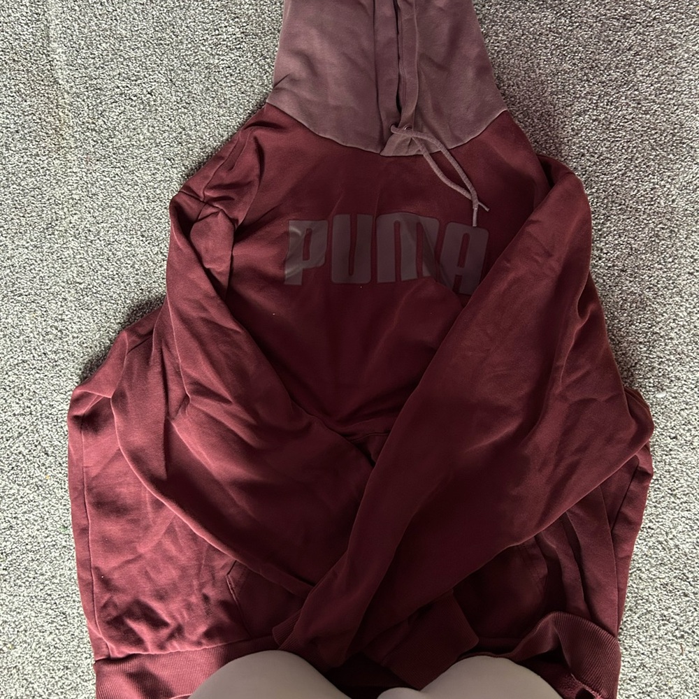 Puma Burgundy Hoodie